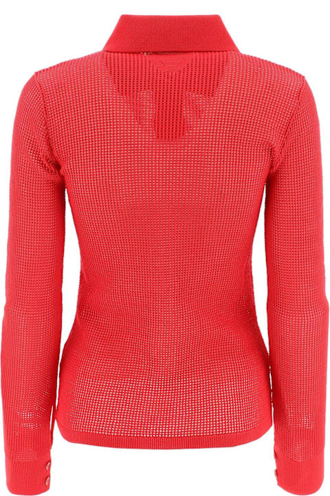 Homeware Bottega Veneta Mesh Buttoned Cardigan
