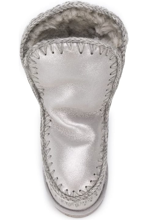 Mou Shoes for Women Mou Silver Boots Women