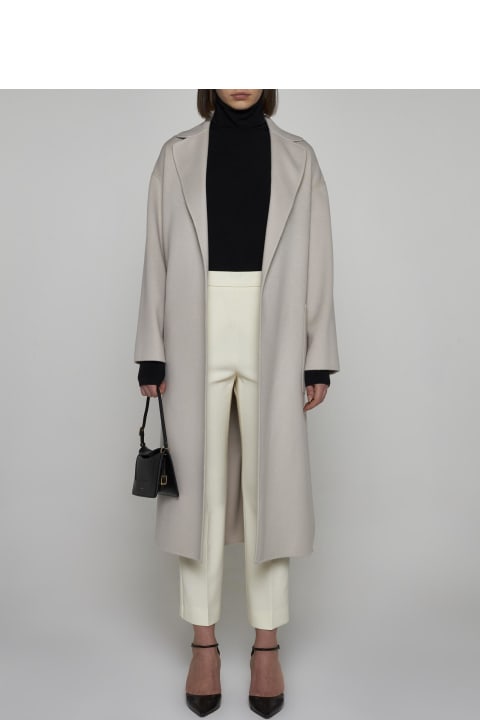 'S Max Mara Clothing for Women 'S Max Mara Nina Belted Wool Coat