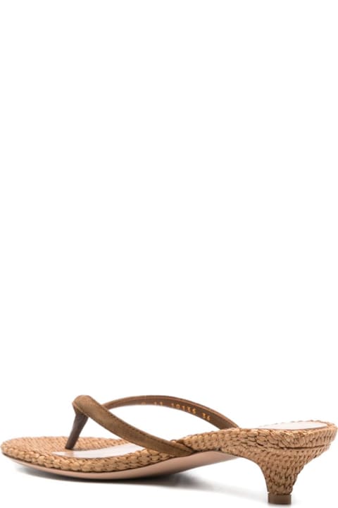 Gianvito Rossi Heel Thong Sandals