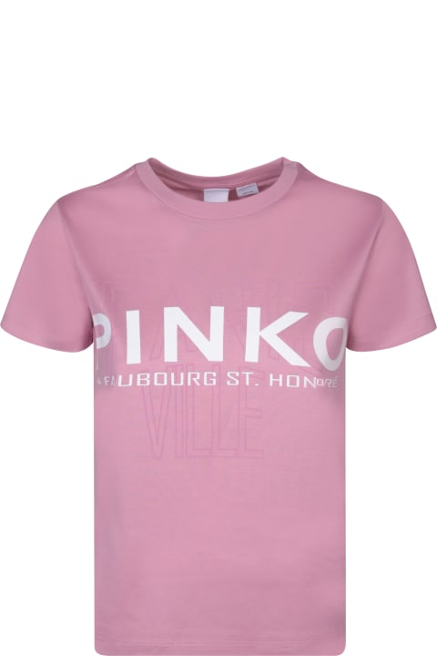 Pinko Topwear for Women Pinko Cotton T-shirt With Logo