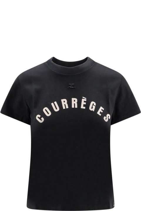 Courrèges Topwear for Women Courrèges Ac Straight Printed T-shirt