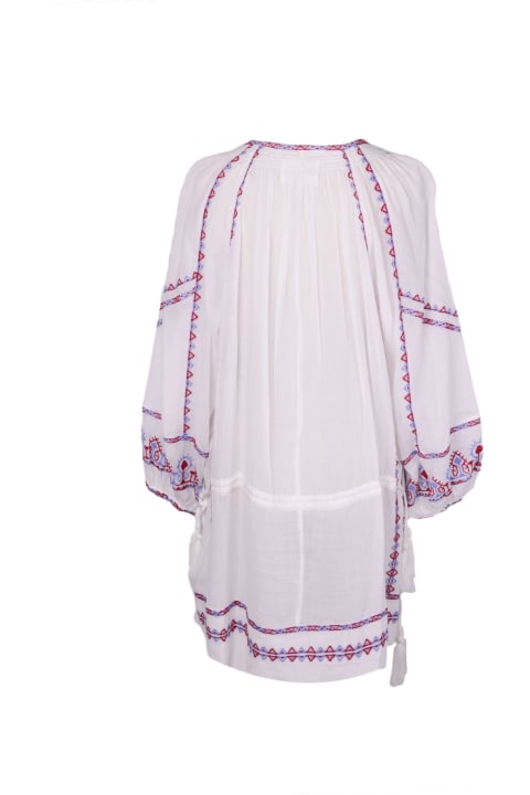 Topwear for Women Marant Étoile Embroidered Cotton Mini Dress
