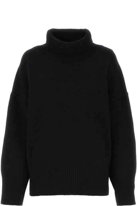 Black Cashmere Oversize Sweater