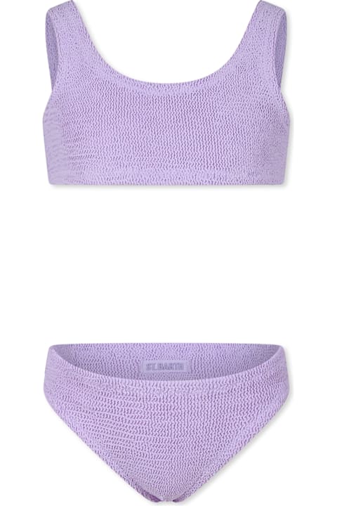 Swimwear for Girls MC2 Saint Barth Purple Bikini For Girl