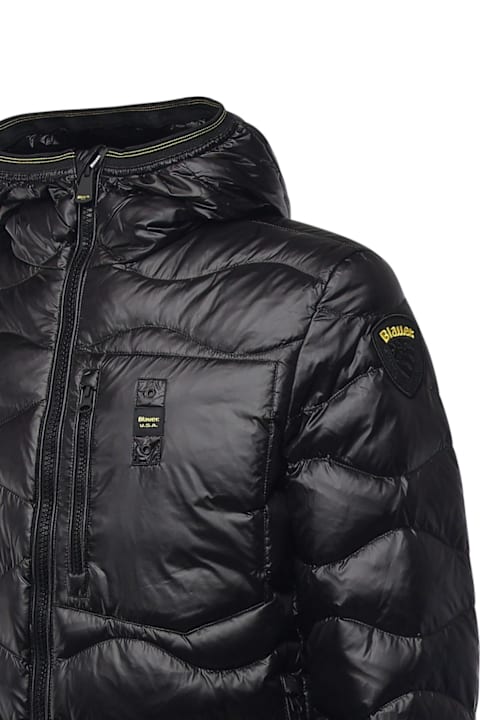 Blauer Clothing for Men Blauer Wave Quilted Down Jacket Blauer