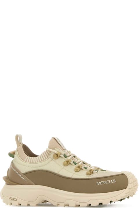 Moncler Two-tone Canvas Trailgrip Lite3 Sneakers