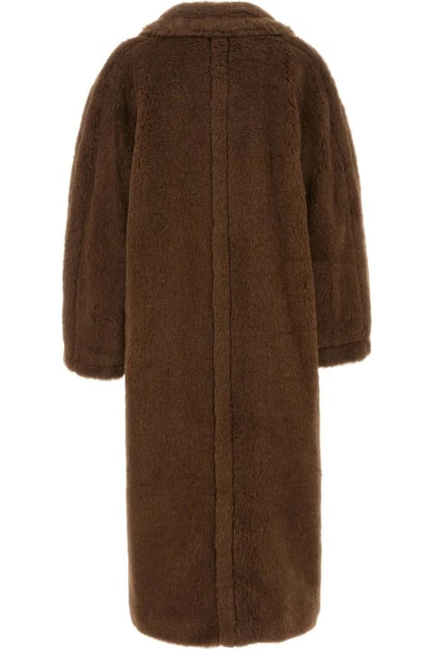 Max Mara for Women Max Mara Brown Alpaca Blend Coat
