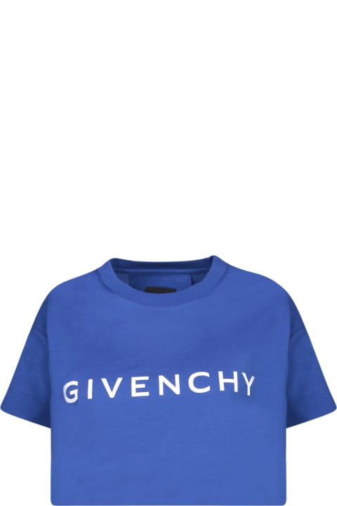 Givenchy Clothing for Women Givenchy Iris Cropped T-shirt