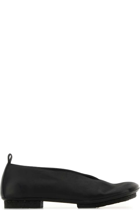 Uma Wang for Men Uma Wang Black Leather Stone Ballerinas