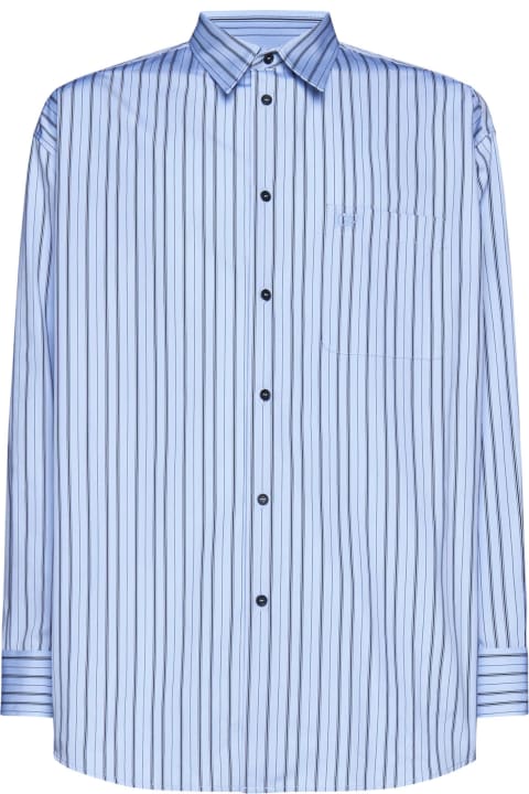 Off-White for Men Off-White Embroidered Stripe Shirt