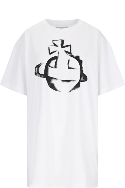 Vivienne Westwood for Kids Vivienne Westwood 'stencil Orb' T-shirt
