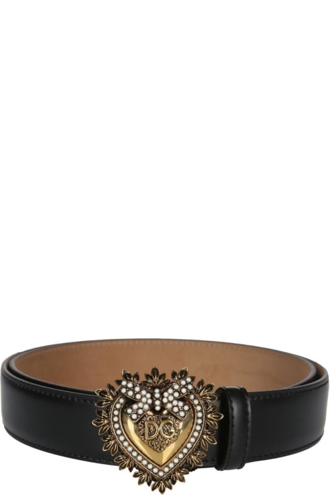 Dolce & Gabbana Accessories for Women Dolce & Gabbana Devotion Buckle Belt