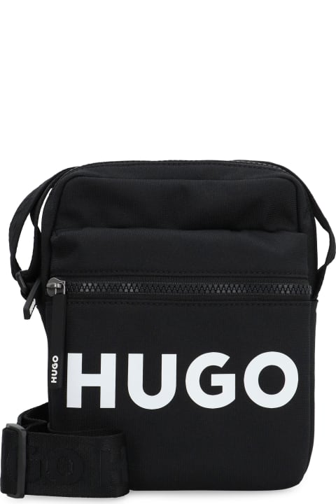 Hugo Boss Shoulder Bags for Men Hugo Boss Ethon 2.0 Nylon Messenger Bag