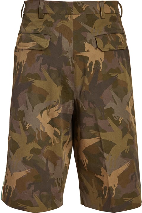 Etro Pants for Men Etro Long Shorts Camouflage
