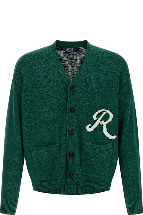 Polo Ralph Lauren for Kids Polo Ralph Lauren Intarsia Logo Cardigan