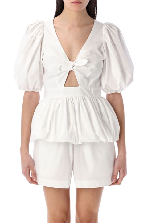 Homeware Rotate by Birger Christensen Puff Sleeve Bubble Top
