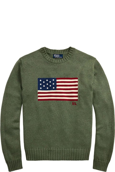 Polo Ralph Lauren for Kids Polo Ralph Lauren Polo Ralph Lauren Embroidered Crewneck Sweater