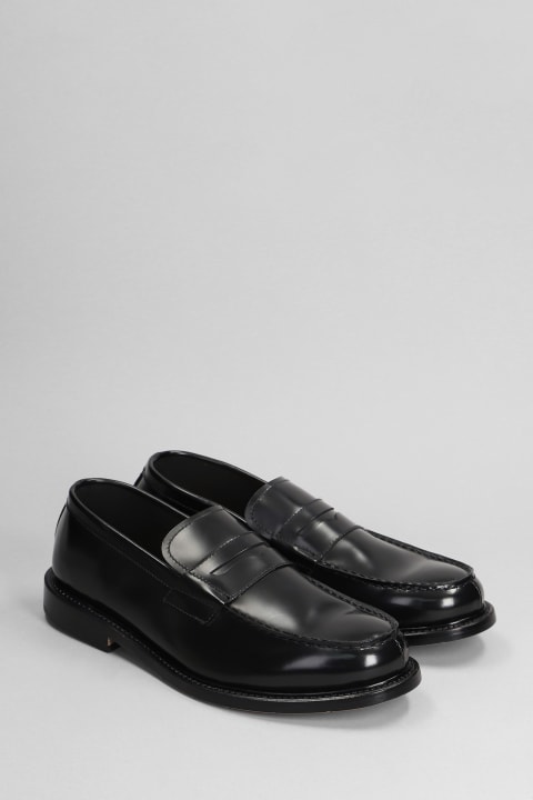 Premiata Loafers & Boat Shoes for Men Premiata Loafers In Black Leather