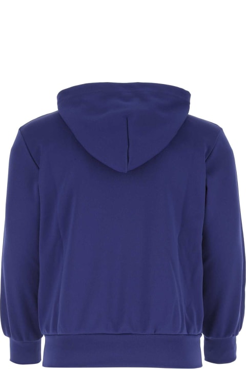 Fleeces & Tracksuits for Men Comme des Garçons Play Electric Blue Polyester Sweatshirt