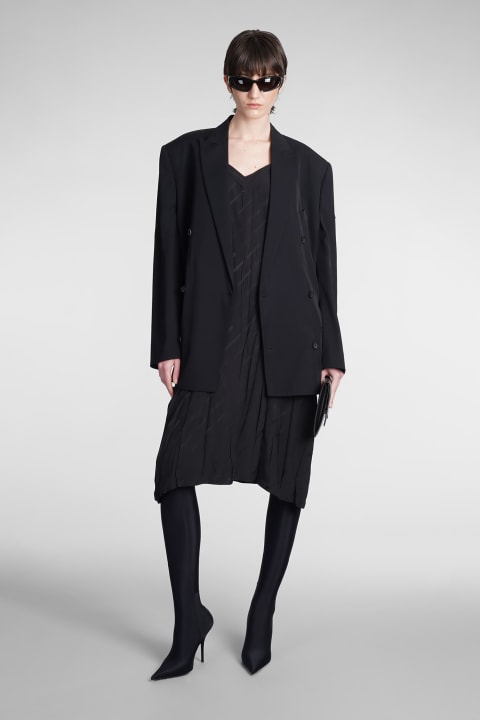 Balenciaga Clothing for Women Balenciaga Dress In Black Silk