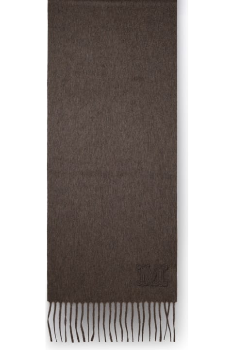 Max Mara Scarves & Wraps for Women Max Mara 'wsdalia' Scarf In Dove Grey Cashmere