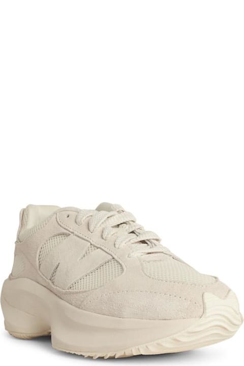 New Balance for Women New Balance 'warpd Running' Ivory Suede Sneakers