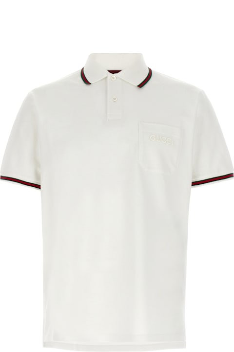 Clothing for Men Gucci Logo Polo Shirt