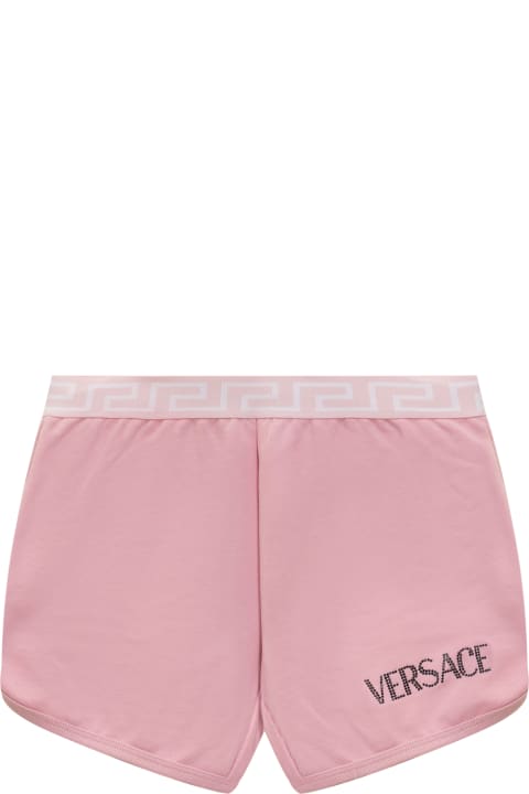 Bottoms for Boys Versace Greca Shorts
