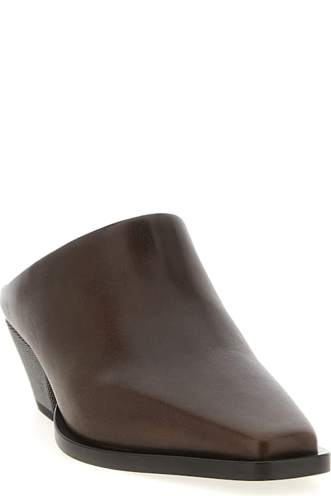 Homeware Brunello Cucinelli 'precious Heels' Sabots