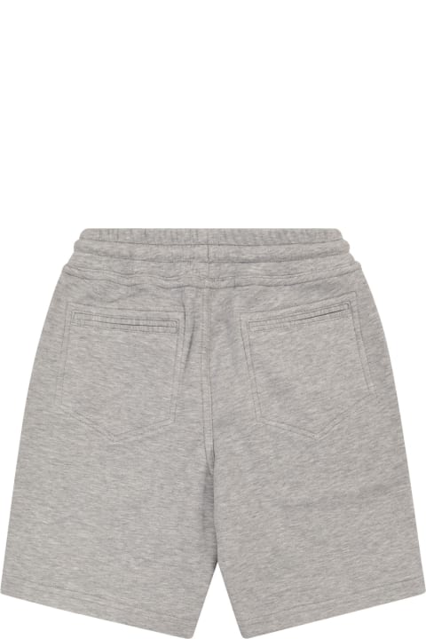 Bottoms for Boys Brunello Cucinelli Bermuda Shorts In Techno Cotton Fleece
