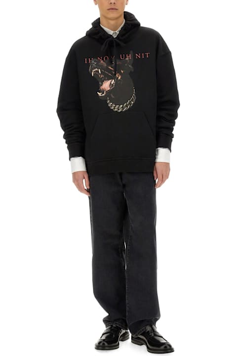 ih nom uh nit for Women ih nom uh nit Dobermann Print Sweatshirt