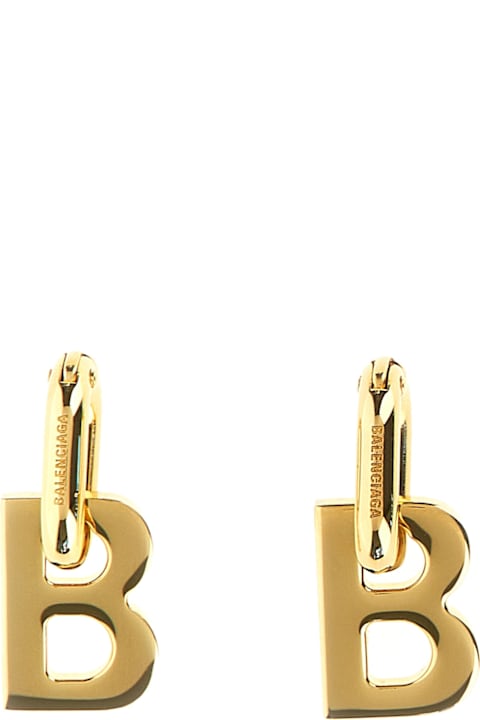 حُلي لـ السيدات Balenciaga 'b Chain Xs' Earrings