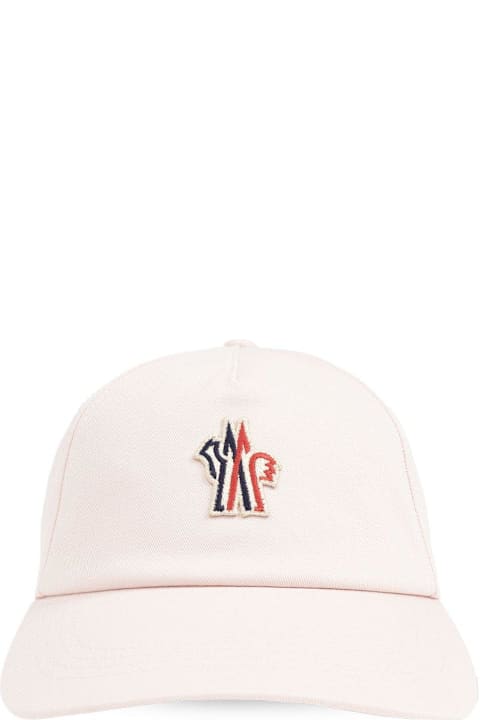 Hats for Women Moncler Logo Patch Baseball Cap