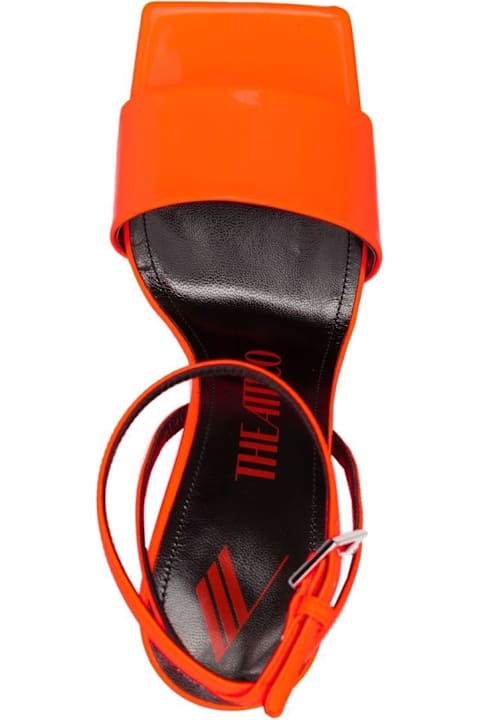 Homeware The Attico Cheope Synthetic Patent Sandals