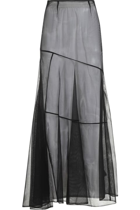 Fashion for Women Simone Rocha Sheer Bias Cut Skirt