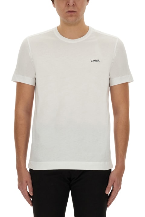 Zegna Topwear for Men Zegna T-shirt With Logo