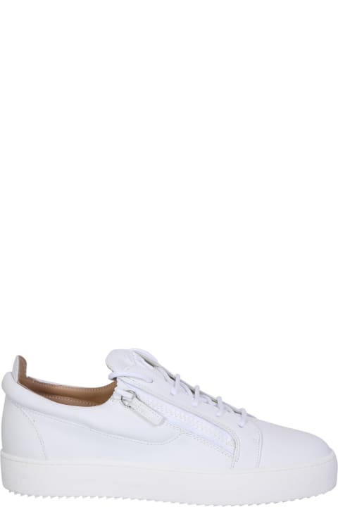Giuseppe Zanotti for Men Giuseppe Zanotti Frankie Low-top Sneakers In White