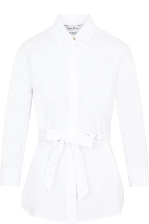 Knot Detail Buttoned Shirt