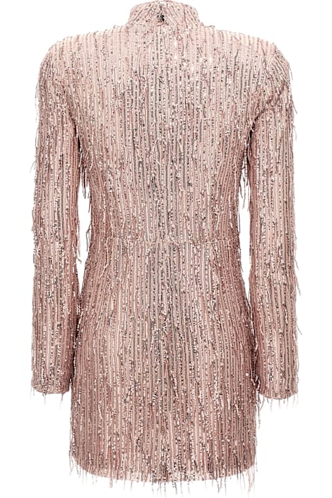 Rotate by Birger Christensen Dresses for Women Rotate by Birger Christensen Sequin Fringe Mini Dress