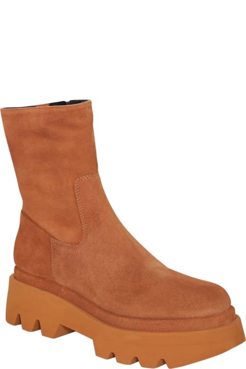 メンズ Paloma Barcelóのブーツ Paloma Barceló Osian Hazelnut Ankle Boot