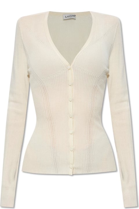Lanvin Sweaters for Women Lanvin Cardigan With Long Sleeves