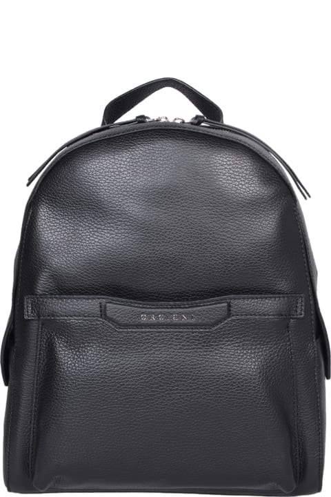 Orciani Backpacks for Women Orciani Posh Soft Black Packpack