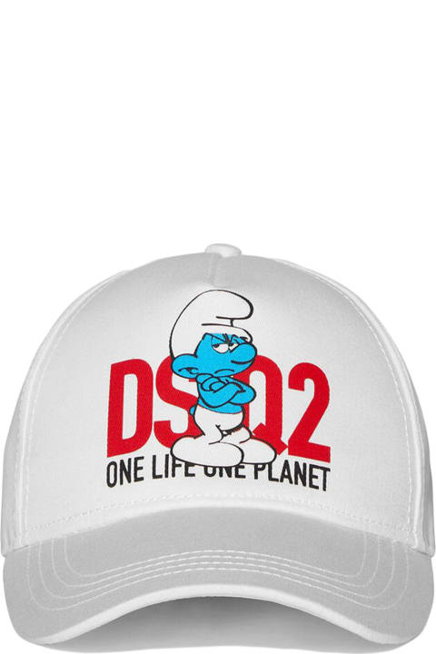 Dsquared2 Hats for Women Dsquared2 Smurfs Baseball Cap
