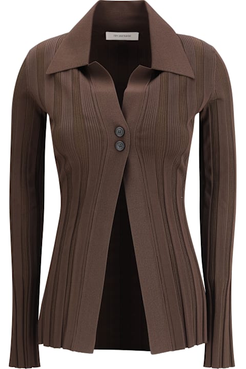 أدوات منزلية SportMax Glossy Viscose Cardigan