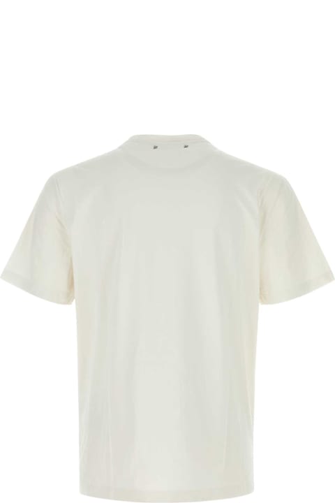Golden Goose Clothing Sale for Men Golden Goose Chalk Cotton T-shirt