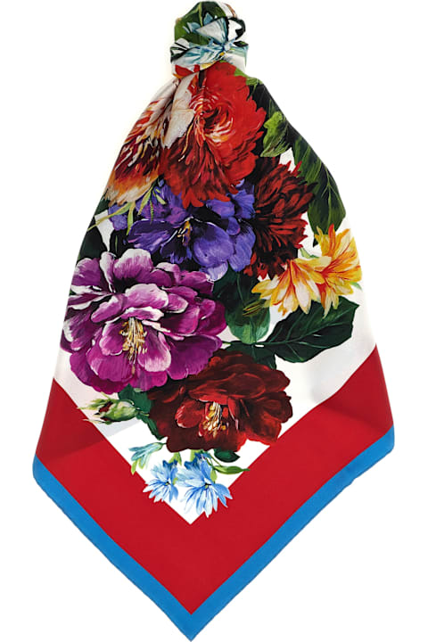 Homeware Dolce & Gabbana Floral Print Scarf