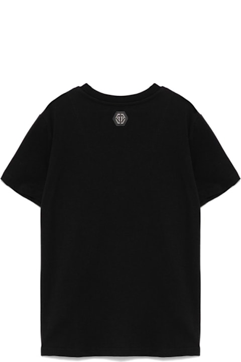 Philipp Plein for Kids Philipp Plein Black T-shirt Boy