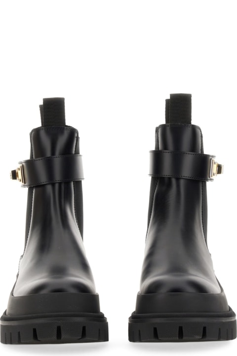 メンズ Dolce & Gabbanaのブーツ Dolce & Gabbana Leather Boot
