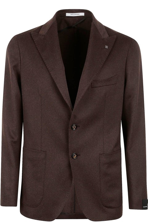 Tagliatore Coats & Jackets for Men Tagliatore Pocketed Single-breasted Blazer